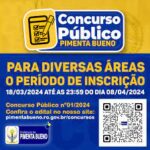 CONCURSO PREFEITURA DE PIMENTA BUENO